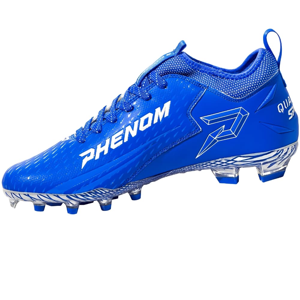 American football shoes<br> Phenom Elite <br>Quantum Speed 2.0<br> Team Colors